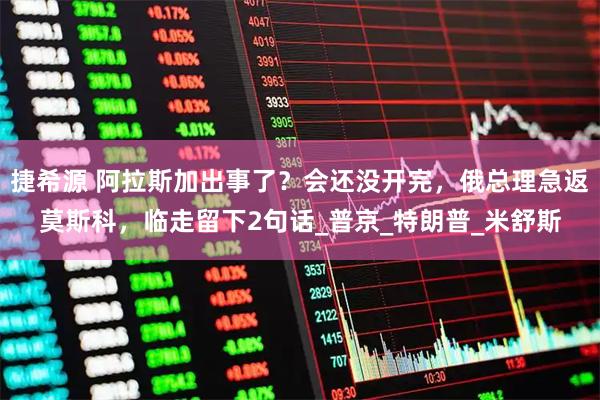 捷希源 阿拉斯加出事了？会还没开完，俄总理急返莫斯科，临走留下2句话_普京_特朗普_米舒斯