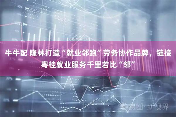 牛牛配 隆林打造“就业邻跑”劳务协作品牌，链接粤桂就业服务千里若比“邻”