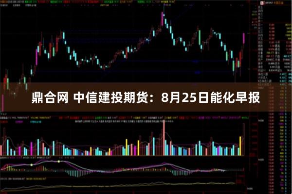 鼎合网 中信建投期货：8月25日能化早报